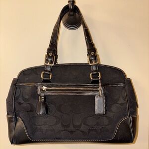 Black vintage Coach 6828 handbag